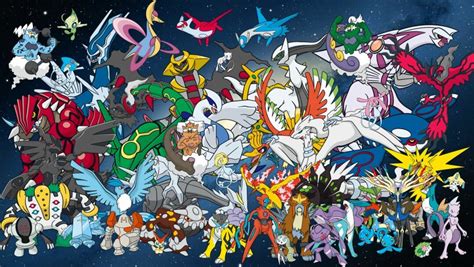 fotos de pokemon legendarios|pokemon legendarios lista.